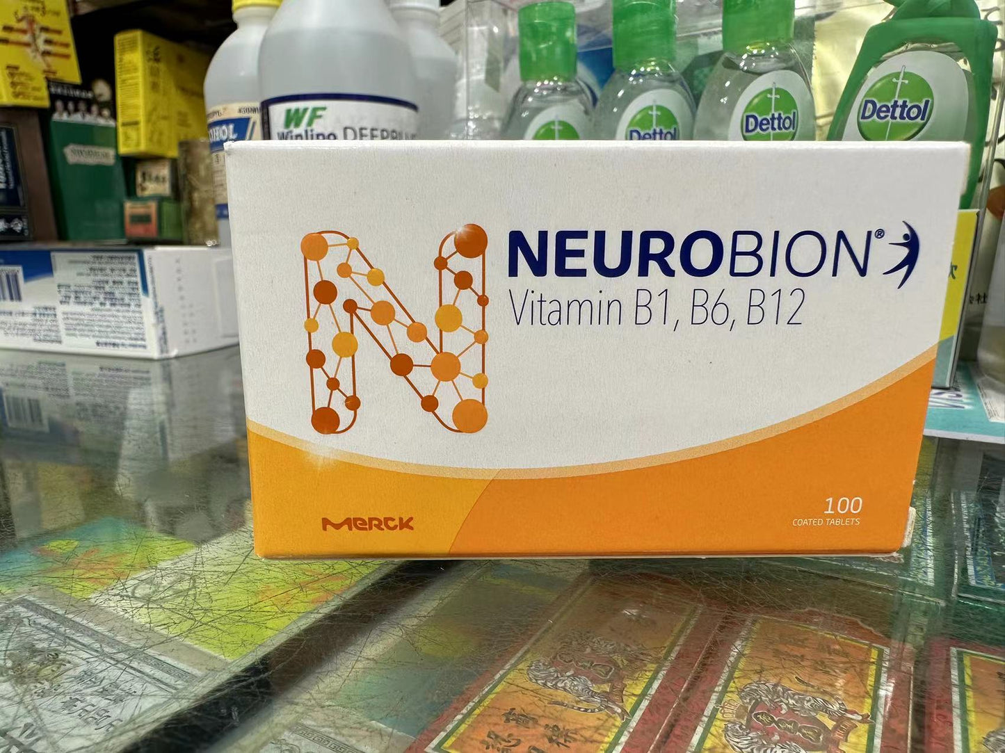 內絡必安 - 內絡必安 - 內絡必安 Neurobion - 維他命B雜 60粒 - B1, B6, B12 (修復受損神經線,舒緩腰酸背痛、肩頸膊痛、手痺腳痺、刺痛感)