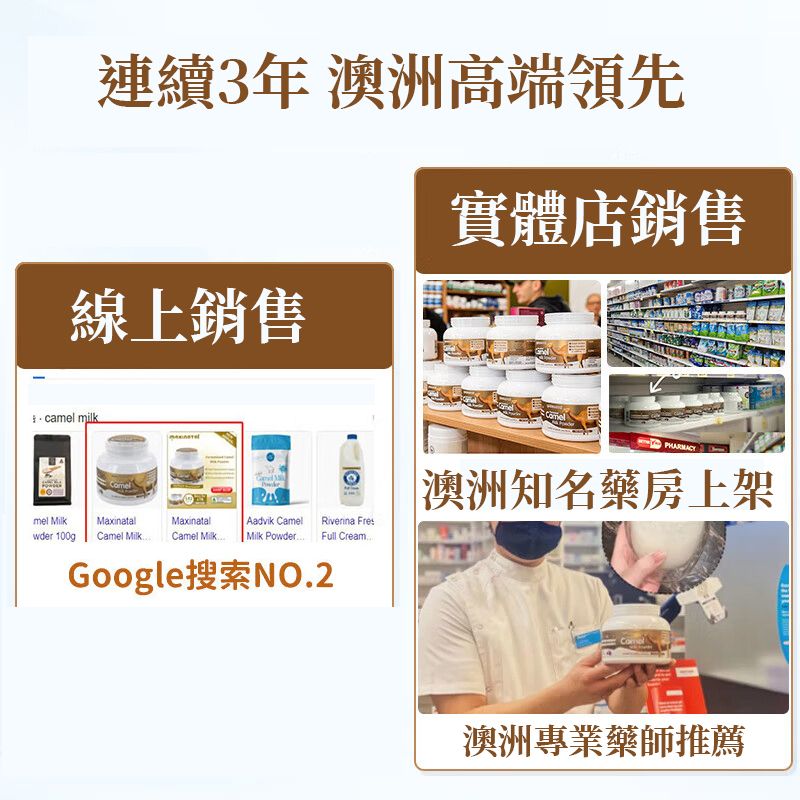 Maxinatal - MATCHAFUL美營佳澳洲進口駱駝奶粉400G中老年人蛋白質駝奶平行進口 (增強免疫力)