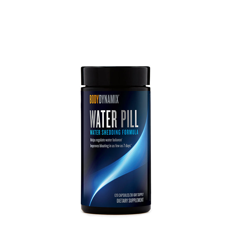 GNC - BodyDynamix Water Pill 消腩消脂去水腫瘦腿丸 (EXP 2027年)(含GOS益生元) 120粒