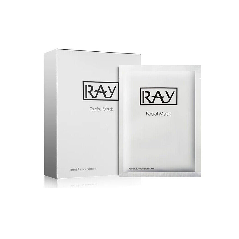 泰国Ray 银色 蚕丝面膜 一盒10片