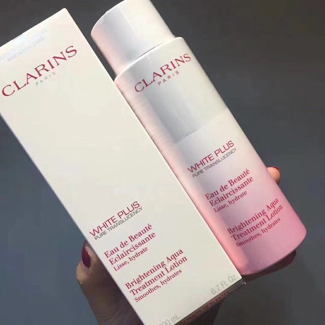 法国 娇韵诗美白水 CLARINS透白化妆水 200ml 具有洁净软化肌肤、细致毛孔的作用 孕妇可用