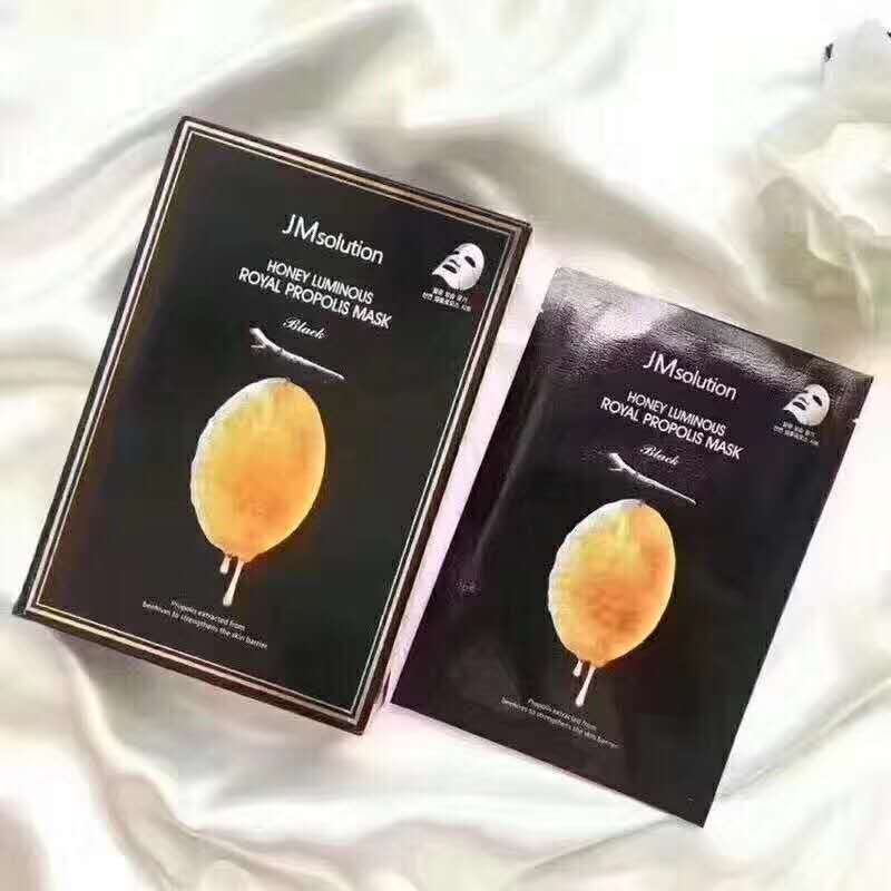 韩国JM肌司研蜂蜜水光面膜10片