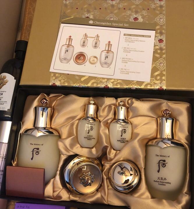 韩国whoo后 天气丹套盒