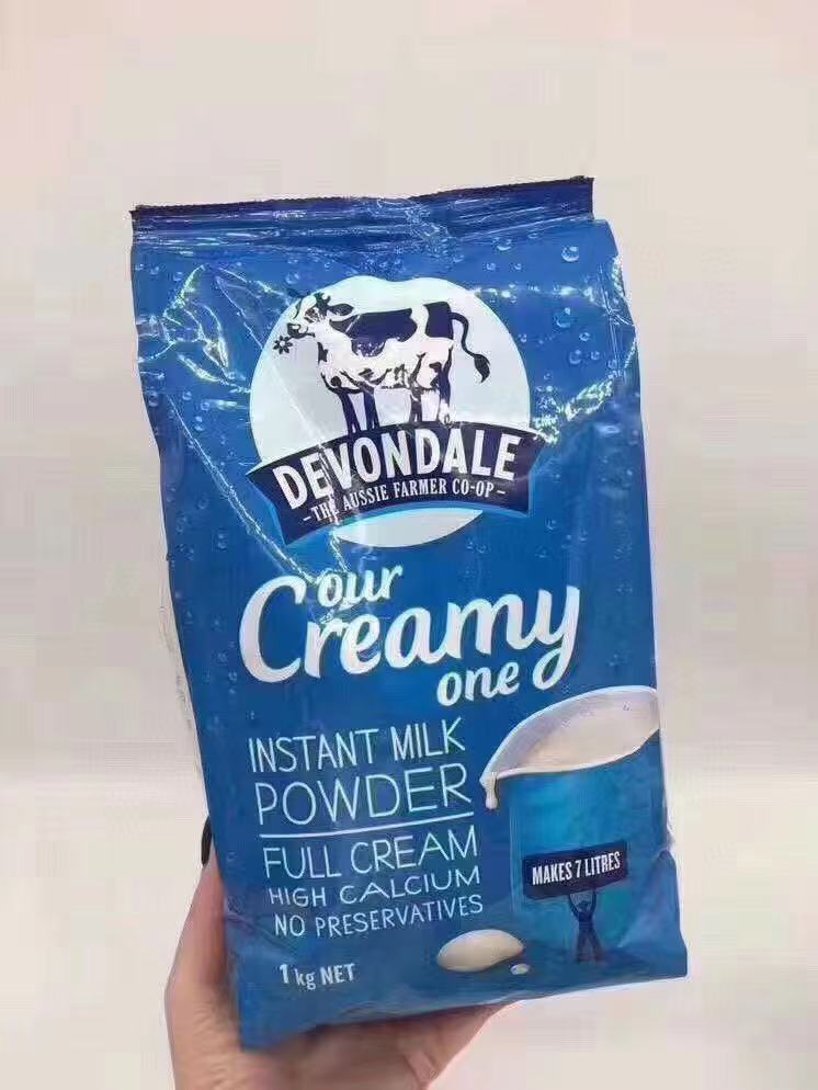 澳洲德运奶粉1kg适合三岁以上小孩子、成人、老人,孕妇,男女老少一包满足全家需要这款奶粉是澳洲口碑最好的家庭饮用奶粉