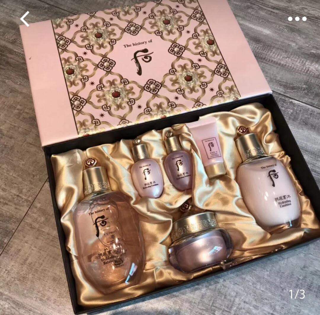 韩国whoo后 拱辰享水妍水乳套裝 (6piece) 保湿滋润收缩毛孔提拉紧致 所有肌肤