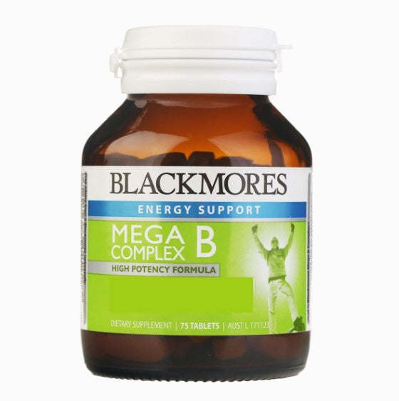 BLACKMORES 复合多种维生素B族75粒 舒缓压力 补充能量 有效舒缓因工作压力引致的情绪问题