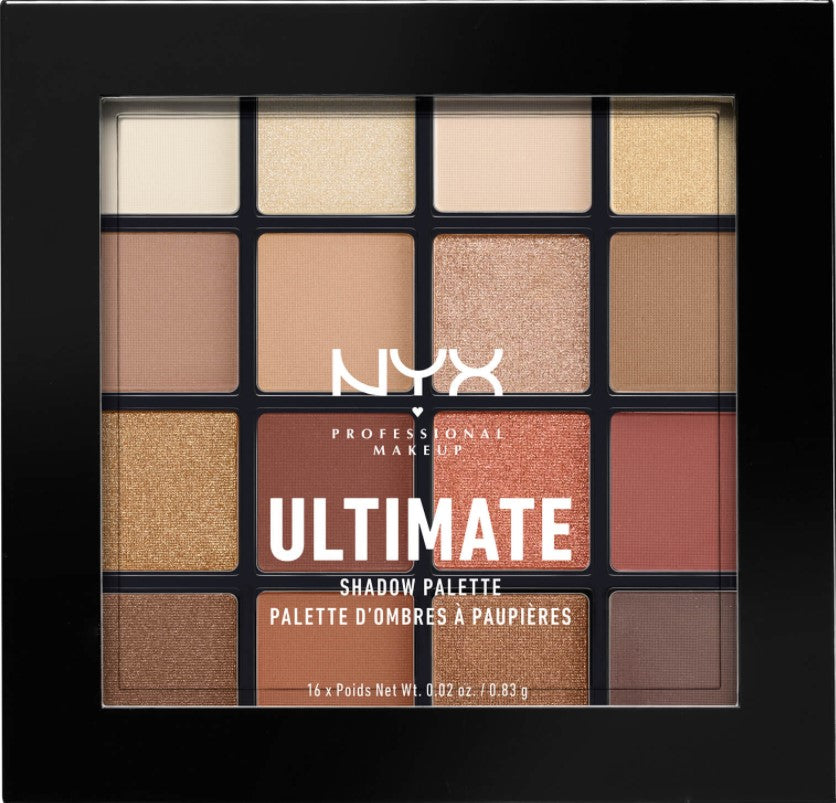 美国 NYX 16色眼影盘 大地色 平价眼妆