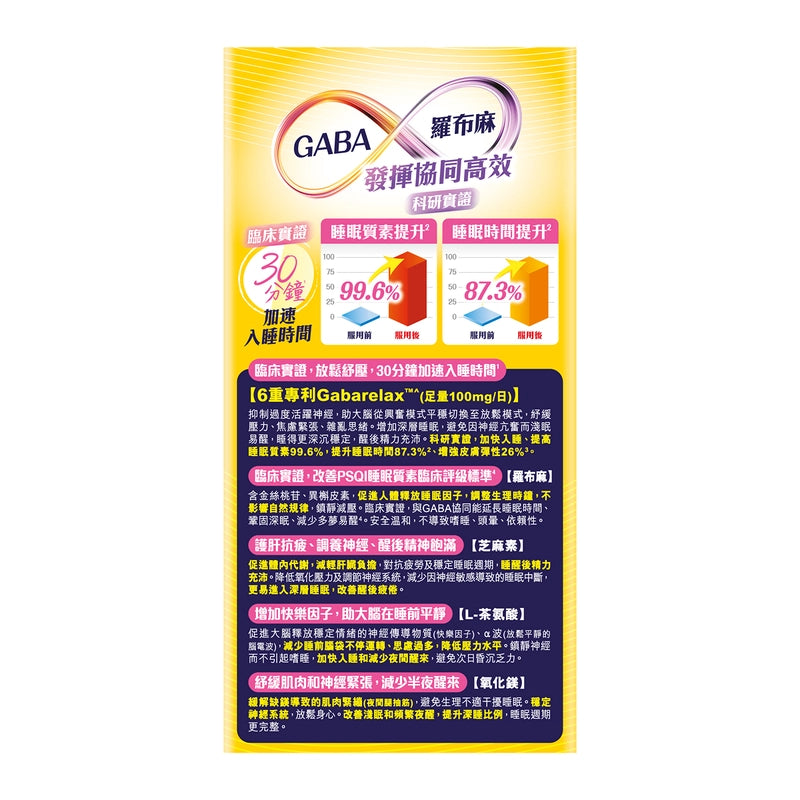 Craft by Wakan和漢匠心日本安睡極(Gold) 60粒
