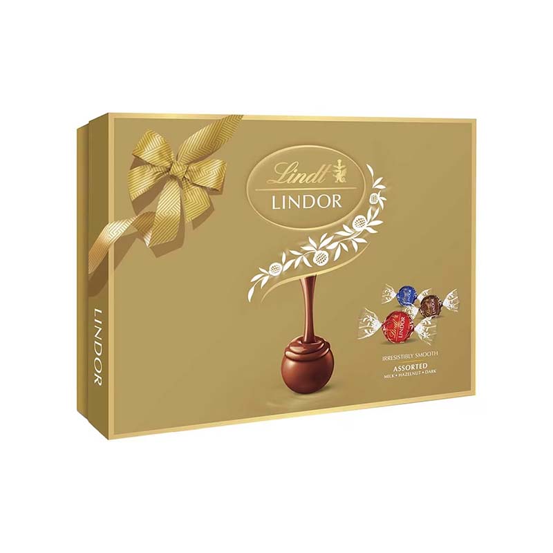 瑞士蓮 精選軟心朱古力禮盒18粒 Lindor Assorted Giftbox T18