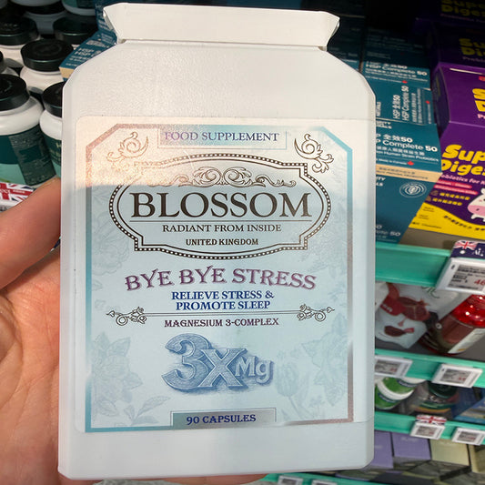 英國Blossom Bye Bye Stress 抗壓助眠配方 (90粒)
