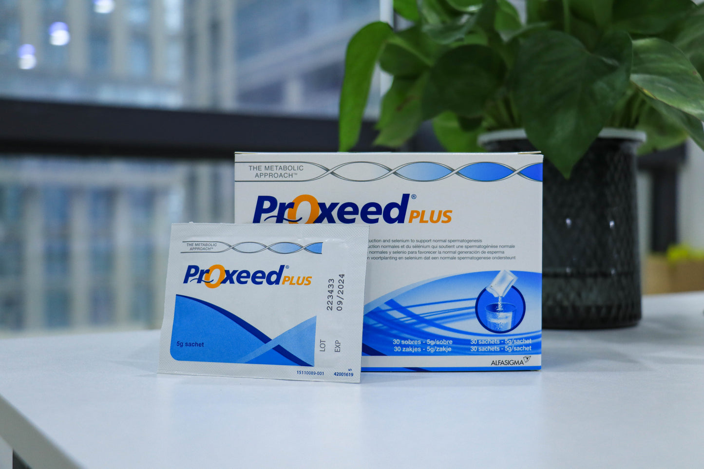 意大利Proxeed Plus 男士備孕 30包 保護精子DNA以降低流產率  提高精子質量 精子數量、活力、速度和形態  「原裝香港行貨」EXP: 10/2026 【2日送達】