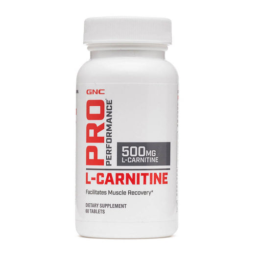 GNC - Pro Performance 左旋肉鹼 L-CARNITINE 卡尼丁 500mg 60粒