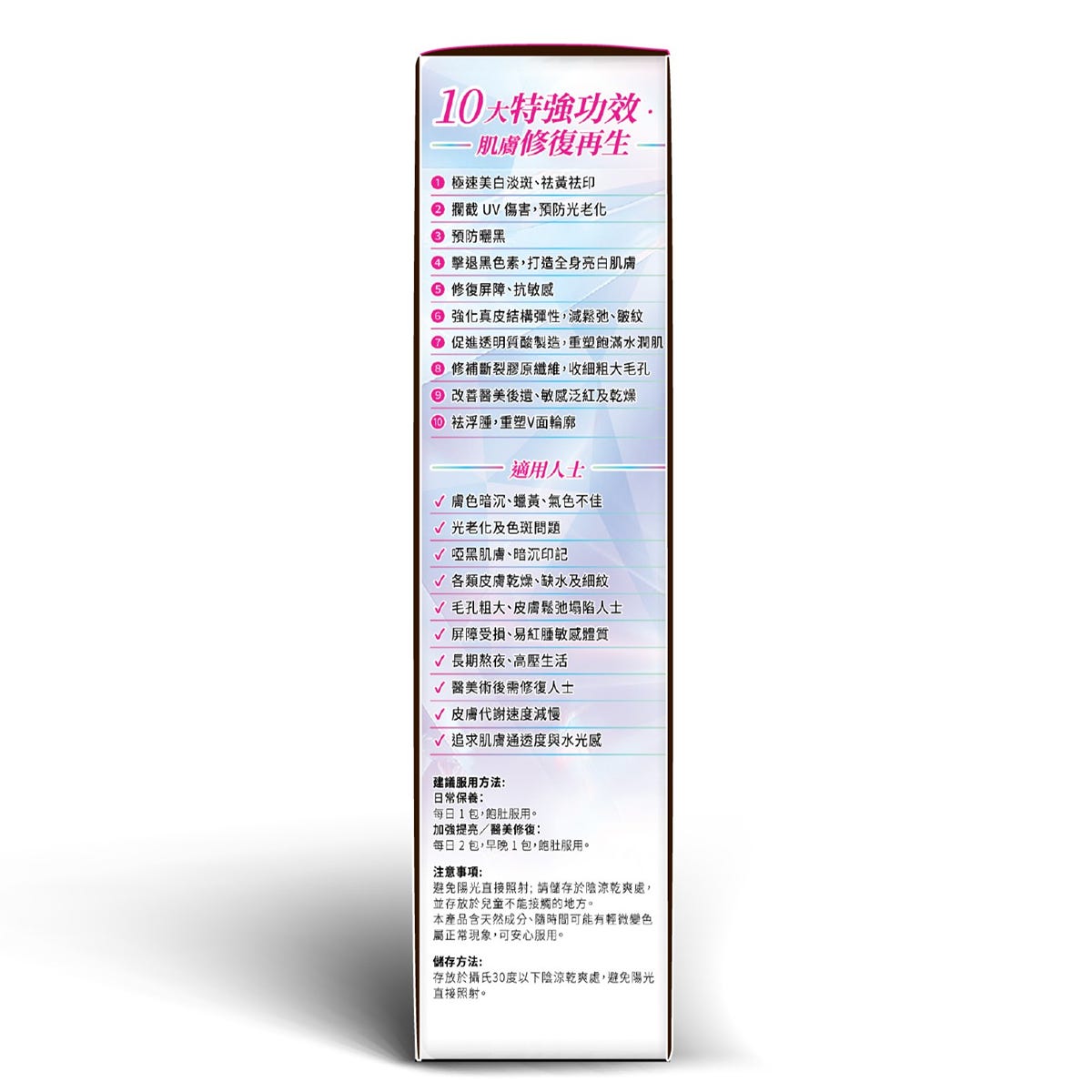 Return回本Aqua Glow PDRN水光美白配方 20包