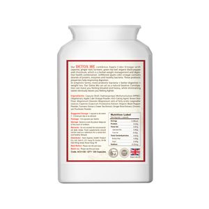 英國Blossom Detox Me果醋排毒 (120粒)