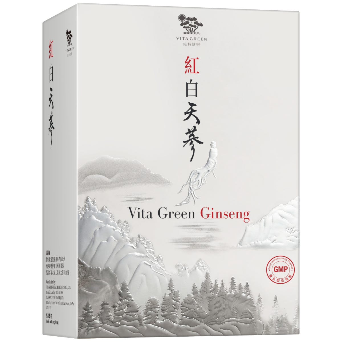 Vita Green維特健靈紅白天蔘 30粒