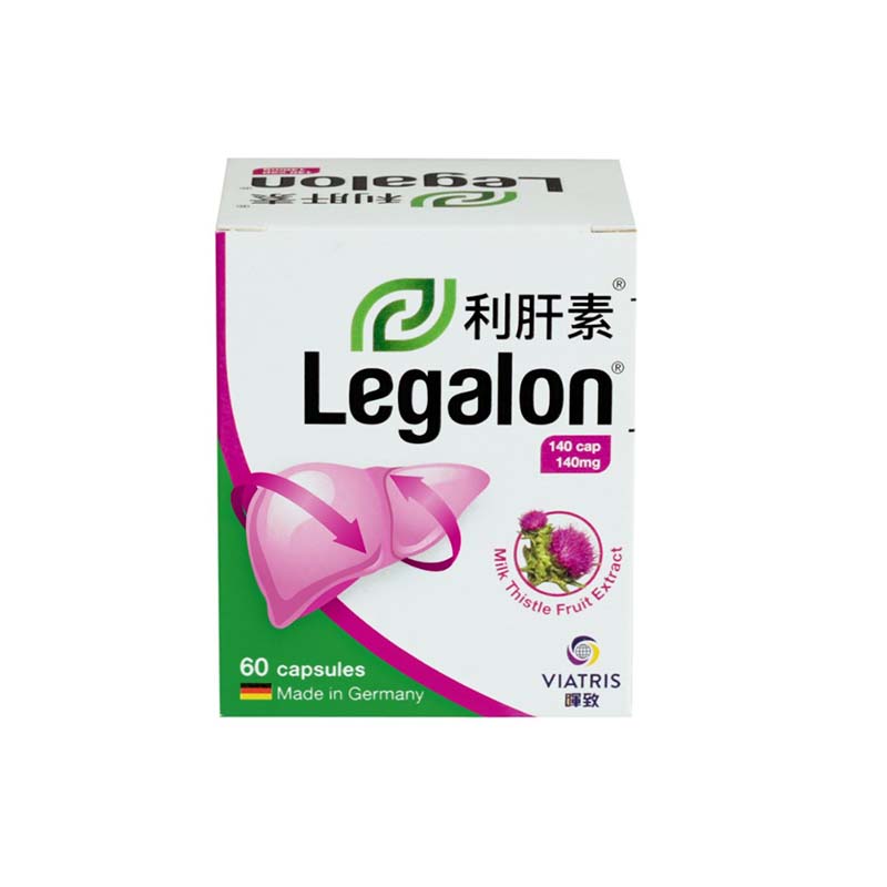 Legalon - 利肝素® 140MG 60粒裝 水飛薊 (正版行貨) EXP：2030年 【2天送達】