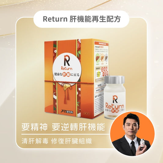 Return回本肝機能再生配方 60粒 【2日送達】