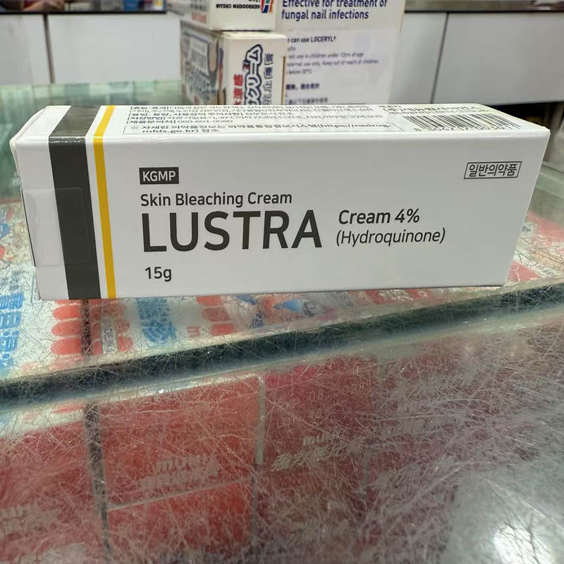韓國 Lustra Cream 4% 15g 改善老年斑 雀斑 黃褐斑 【2日送達】