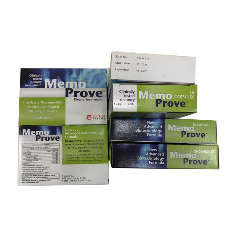 MemoProve® 憶活素 增強記憶力及專注力 (30粒) EXP:6/2028