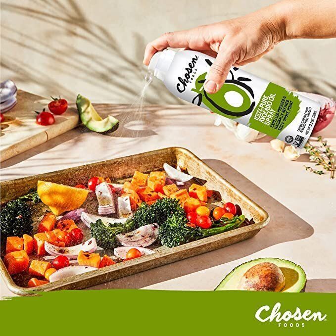 Chosen Foods優惠2件裝100％純牛油果油噴霧 383g 鱷梨油 【2日送達】