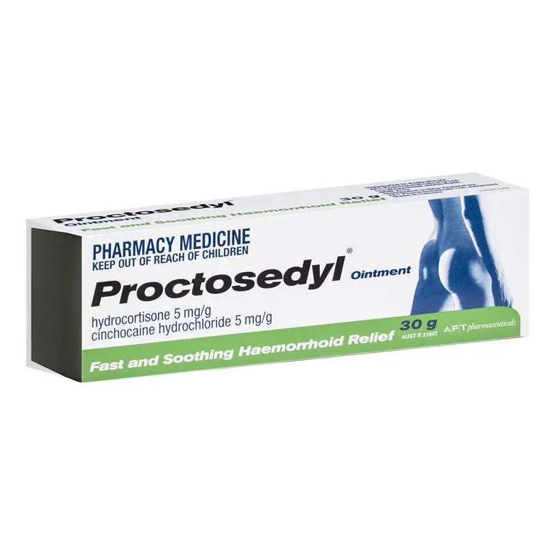 proctosedyl痔疮膏去肉球澳洲进口外痔混合痔肛裂药膏30g