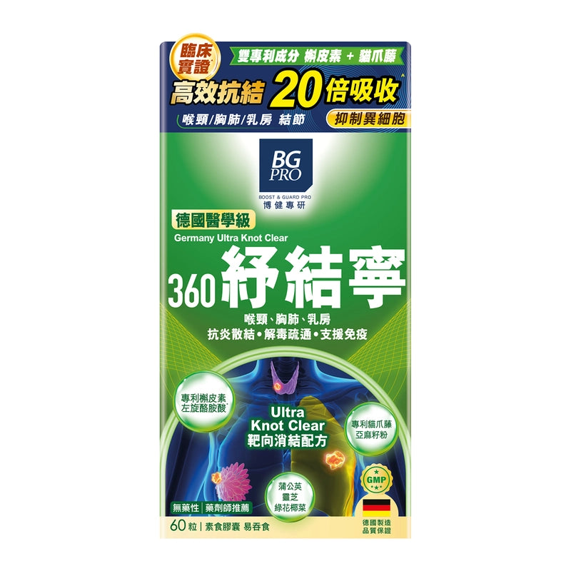 BG Pro德國醫學級360紓結寧 60粒 【2日送達】