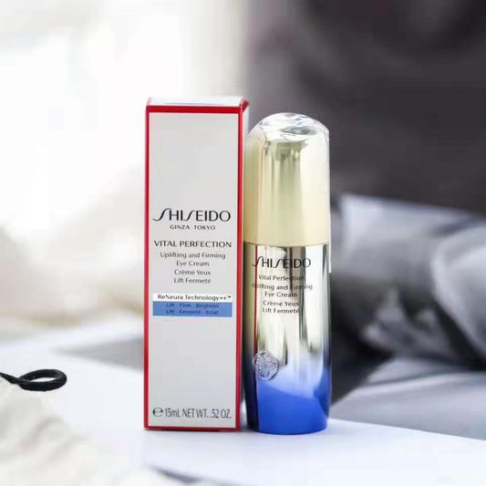日本Shiseido资生堂悦薇智感紧塑焕白眼霜15ml 淡化眼袋、眼纹、黑眼圈等，双眼?回复神采