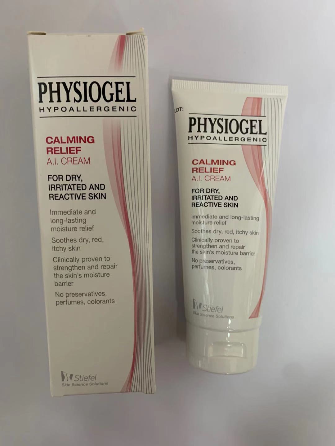 PHYSIOGEL 潔美淨抗敏舒緩乳霜 100ML 2支裝 (100毫升x2) 法国PHYSIOGEL施泰福霏丝佳AI Cream抗敏舒缓修护霜敏感100ML
