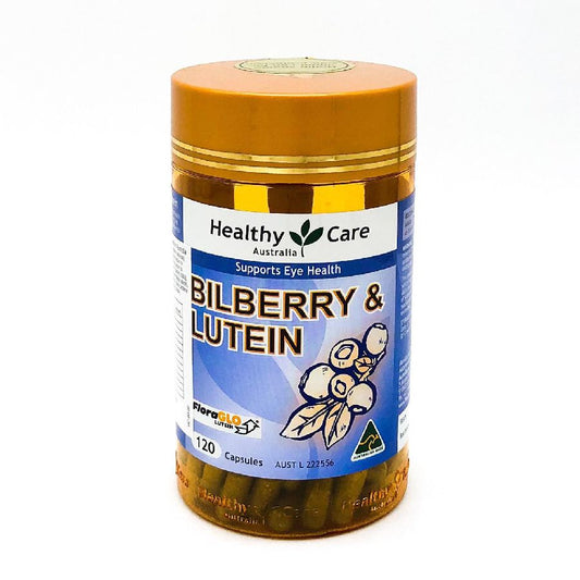 Healthy Care 护眼明目叶黄素120粒改善视力不良症状舒缓眼睛疲劳延缓视力衰退
