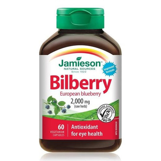 Jamieson - 越橘提取物, 保护眼睛健康60粒